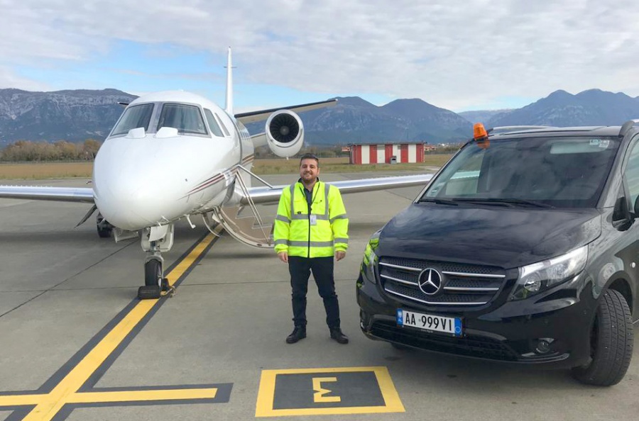 Tirana International Airport used for air ambulance repatriation from Albania to the UK