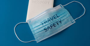 Passenger receiving in‑flight oxygen due to lung condition