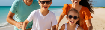 Traveller preparing for a holiday checklist
