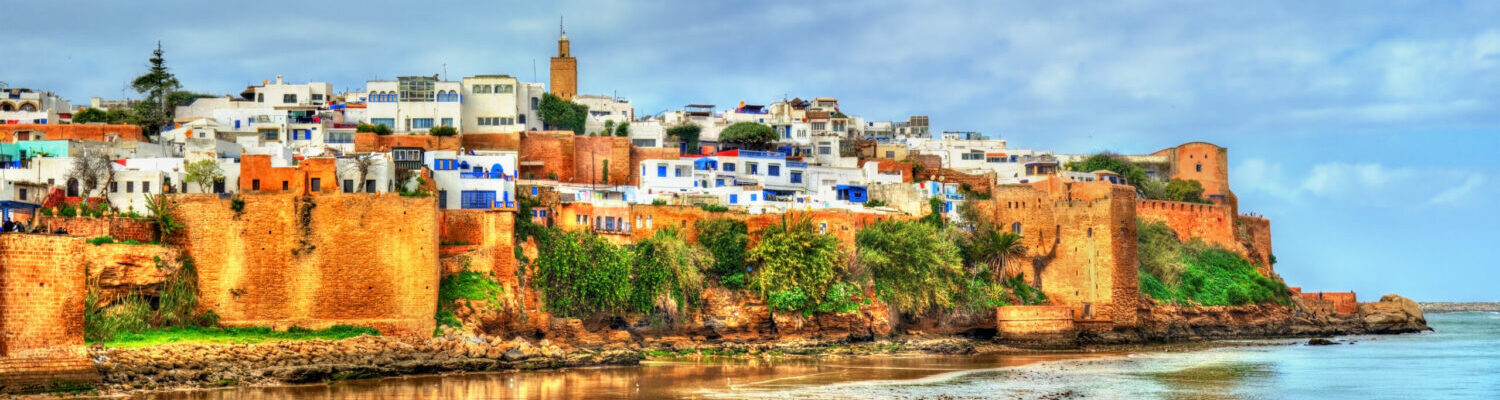 SkyCare air ambulance preparing for medevac at Casablanca airport in Morocco