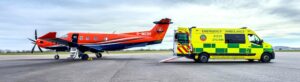 Air ambulance repatriation for stroke patient abroad