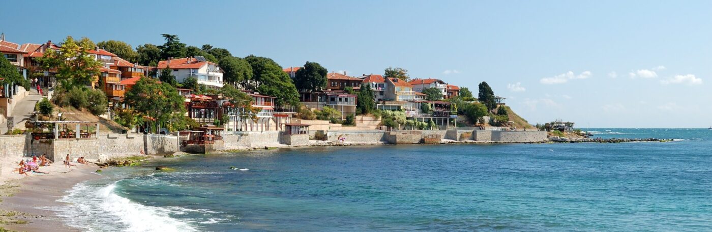 Scenic Bulgarian beach representing SkyCare air ambulance and repatriation services to the UK