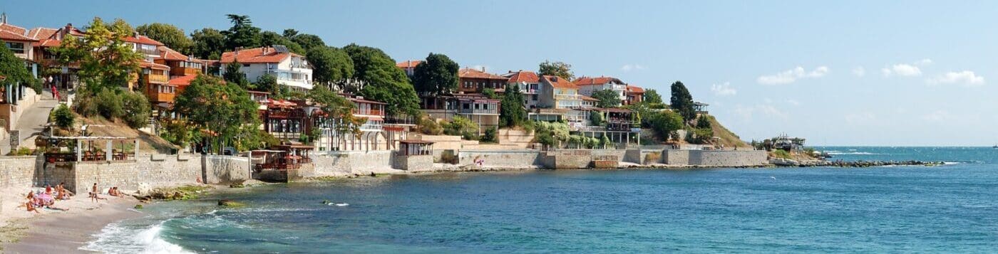 Scenic Bulgarian beach representing SkyCare air ambulance and repatriation services to the UK