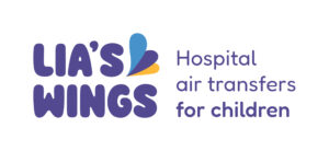 Leah’s Wings logo, UK charity supporting neonatal medical flights