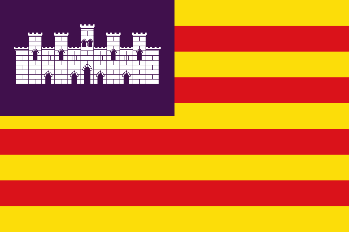Balearic Islands flag – regional identifier for air ambulance services to the UK