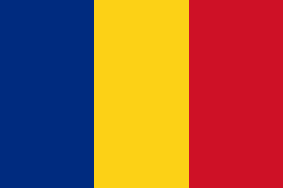 Romanian national flag symbolising air ambulance and medical repatriation support