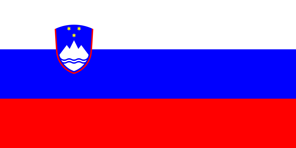 Slovenia flag with air ambulance graphic symbolising medical repatriation