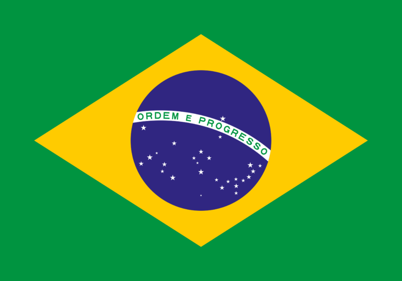 Brazil medical repatriation – National flag of Brazil symbolising international patient transport and medical support