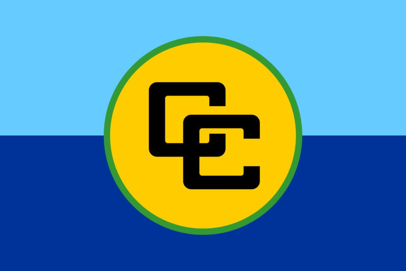 CARICOM Caribbean flag representing medevac from the Caribbean to the UK