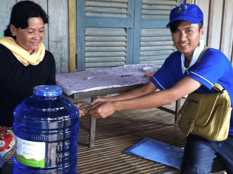Safe water climate action project in Cambodia improving access to drinking water
