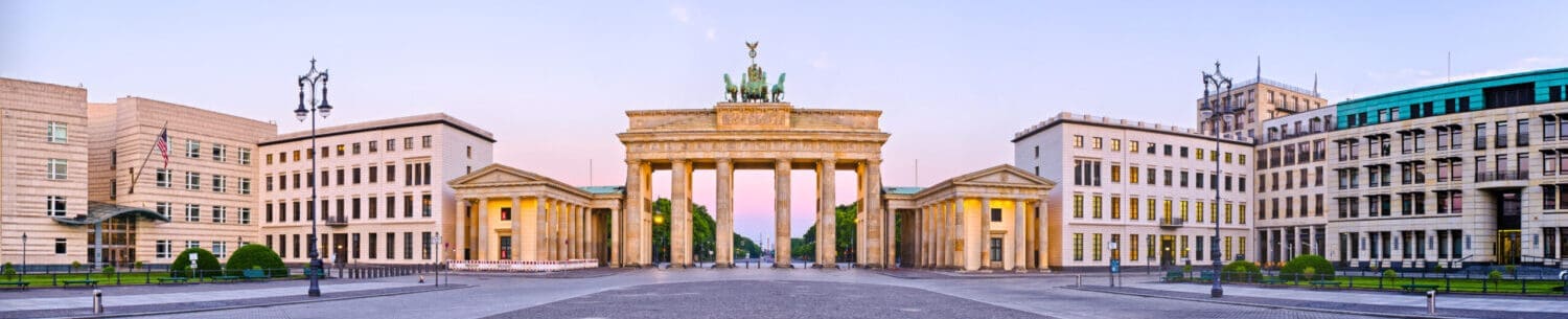 Brandenburger Tor in Berlin für SkyCare Ambulanzflug und medizinischen Rücktransport aus Deutschland